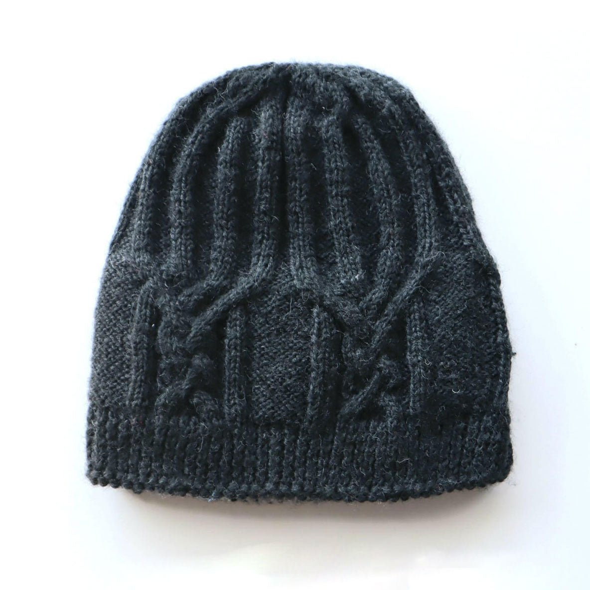 Handknit Cable Cap