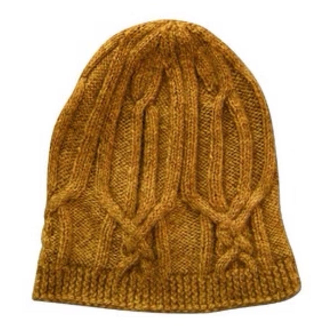 Handknit Cable Cap