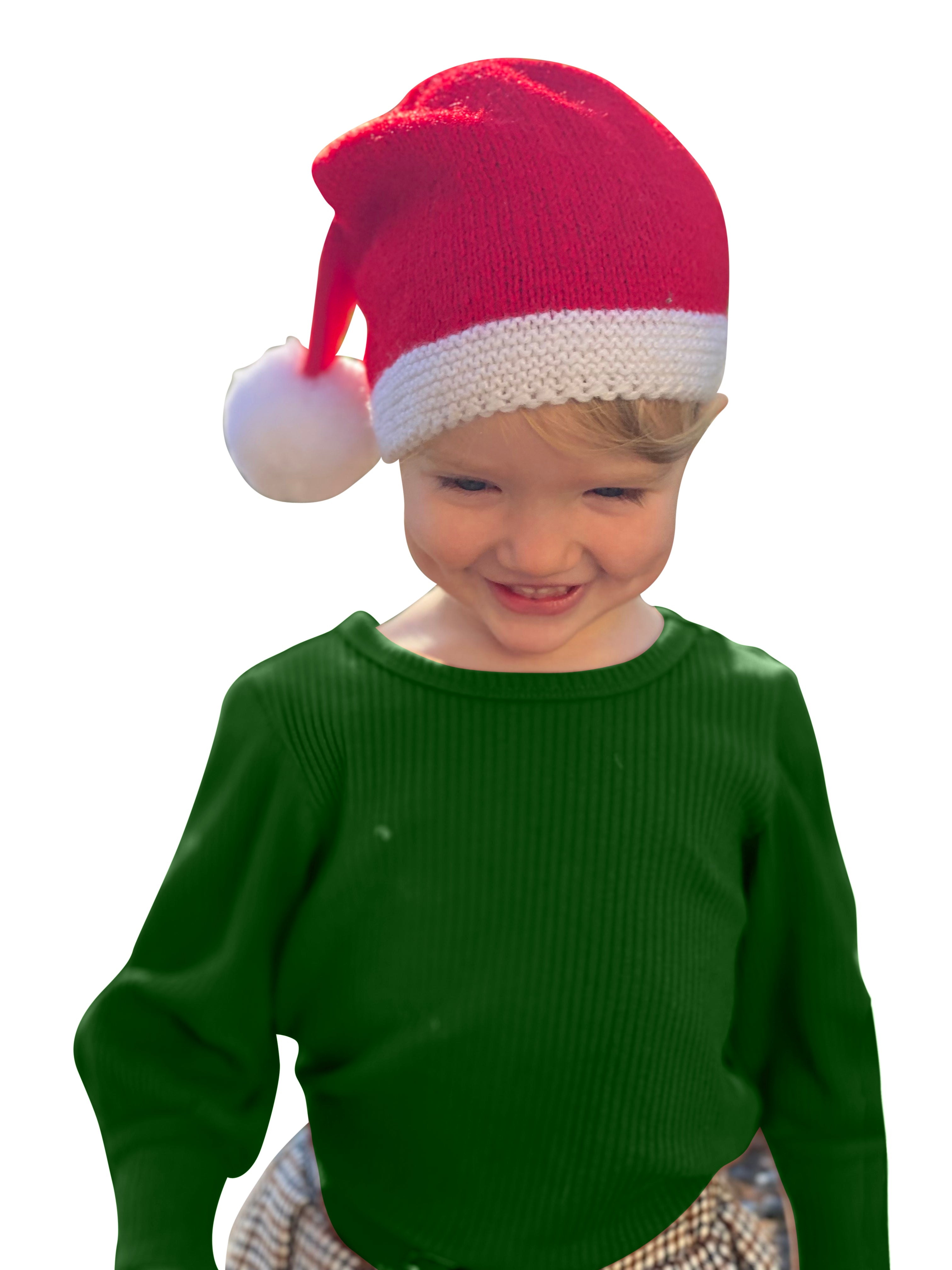 Santa Caps and Fleece Lined Mittens