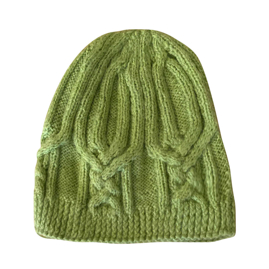 Handknit Cable Cap