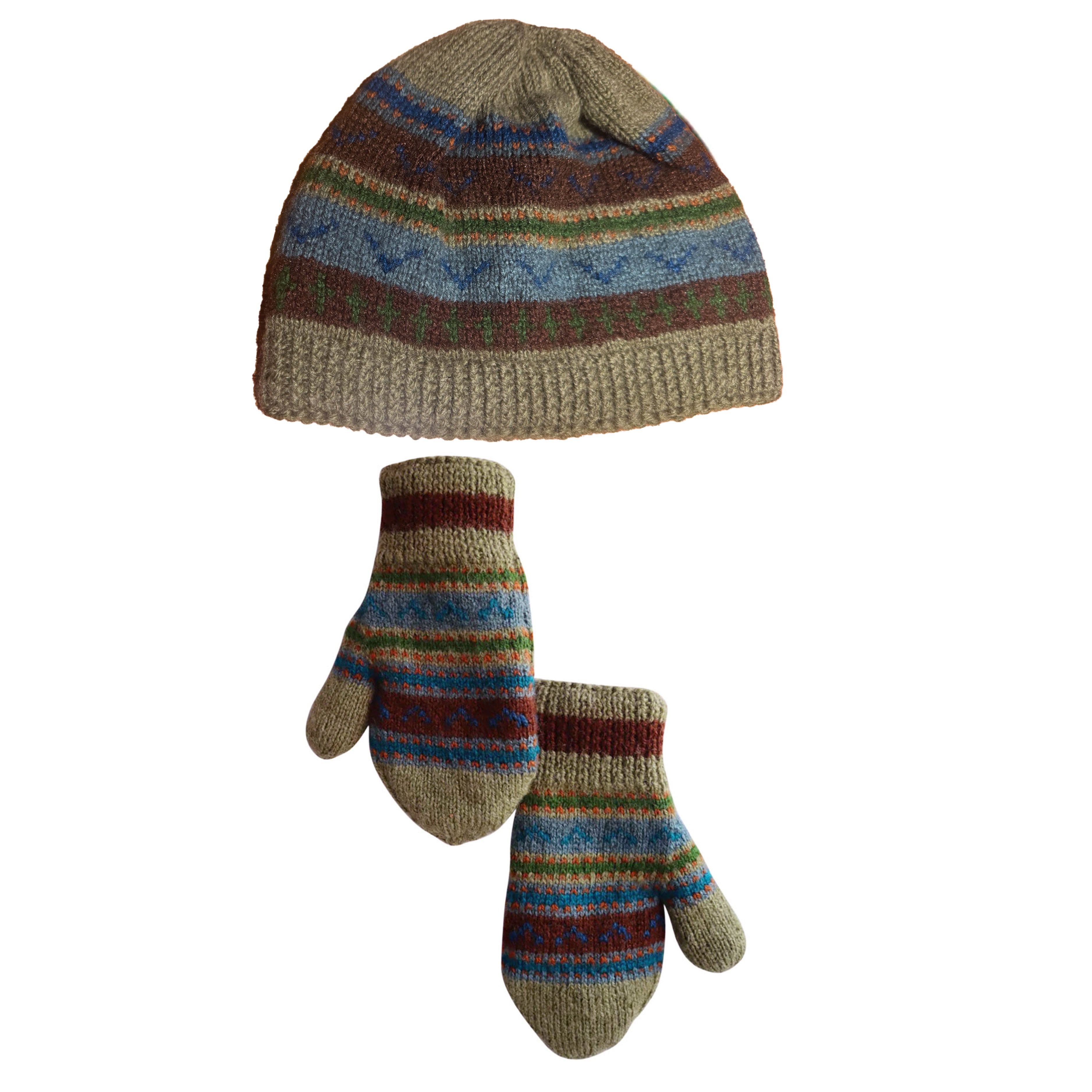 Mountain Raj fleece-lined caps and mittens