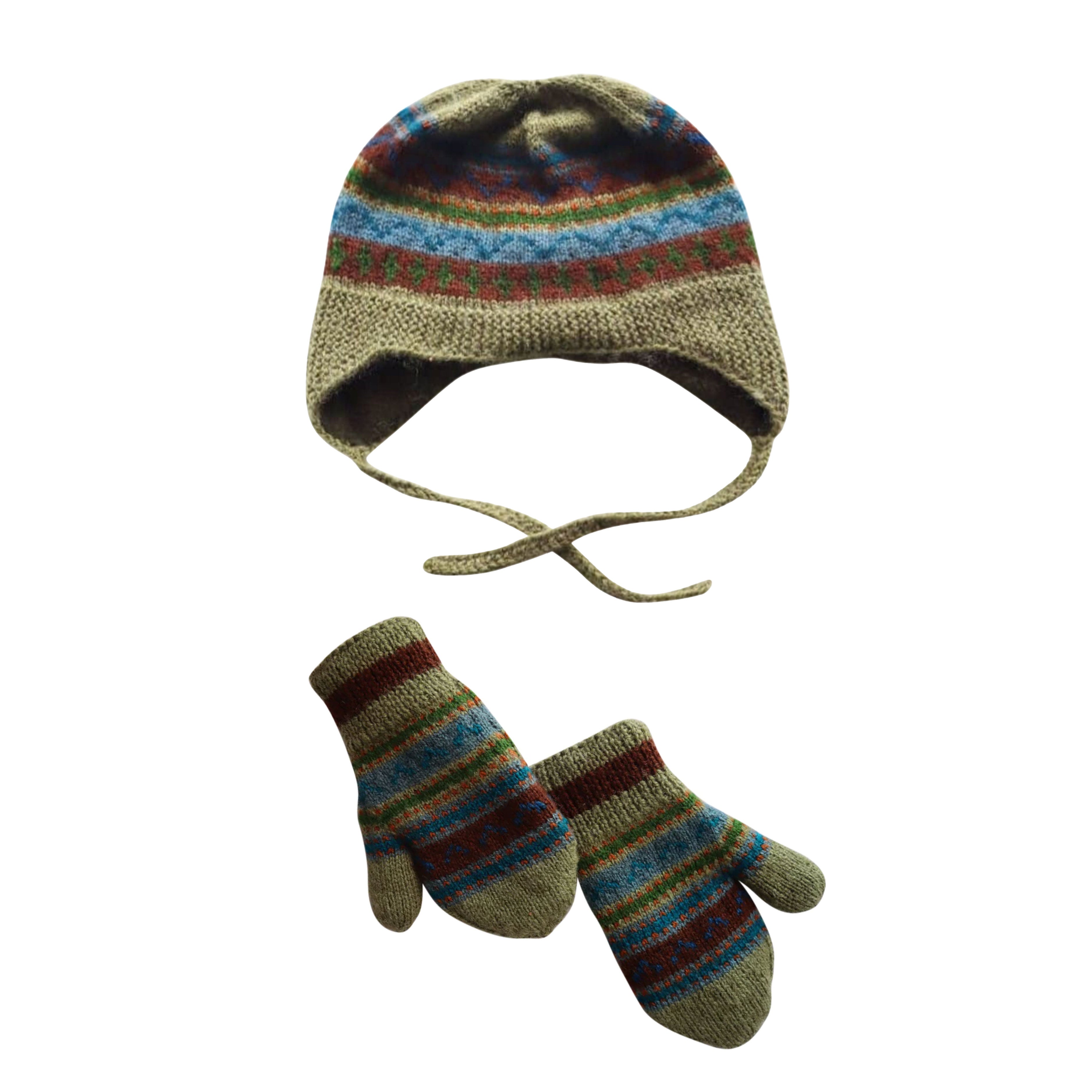 Shepherd Raj Fleece-lined caps and mittens