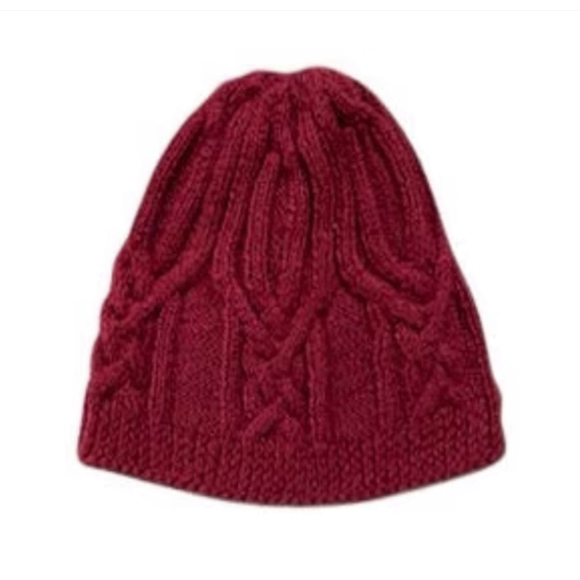 Handknit Cable Cap