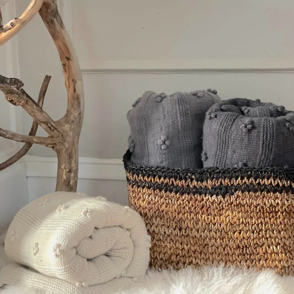 Light Grey Popcorn Wrap