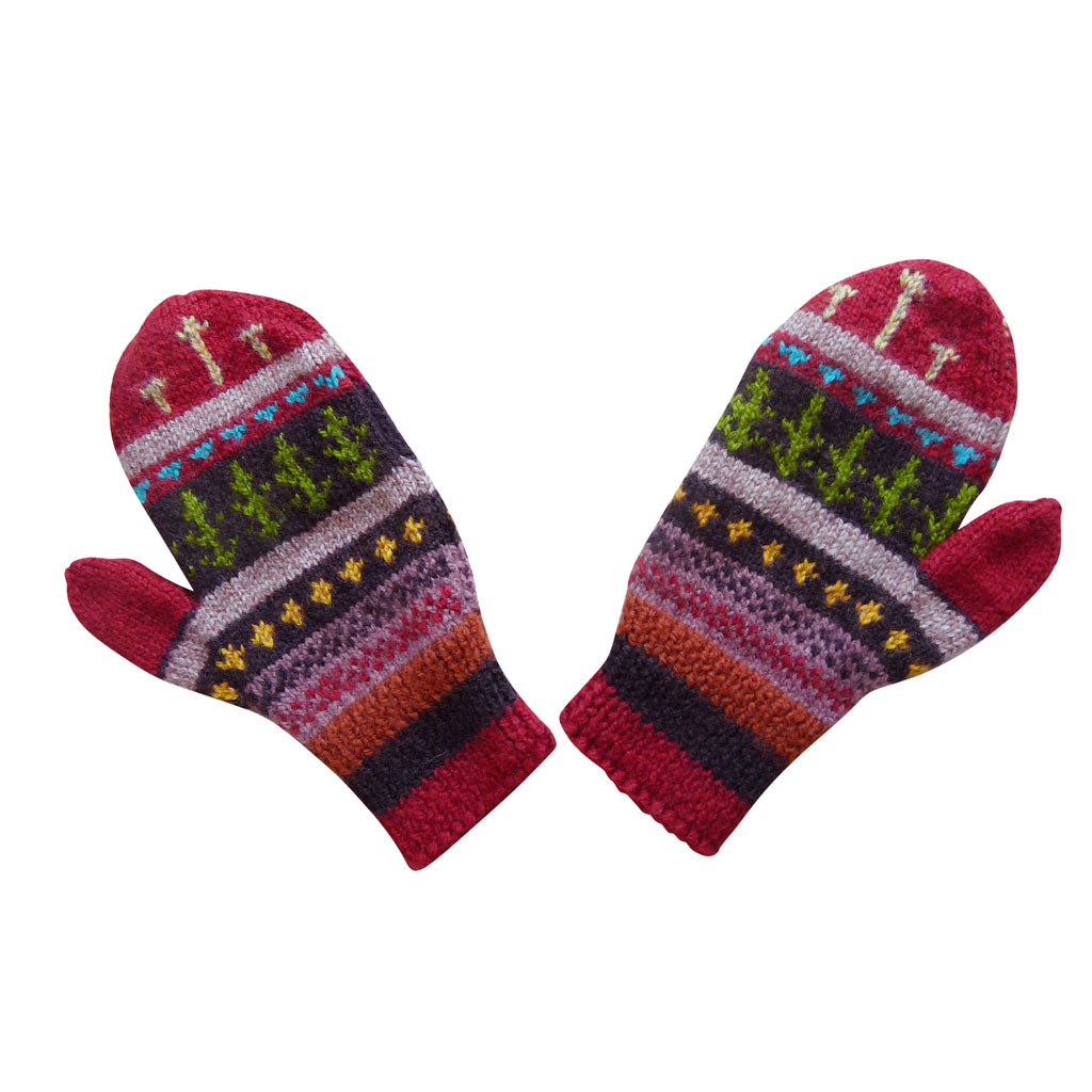 Shepherd Mamta Fleece-lined caps and mittens