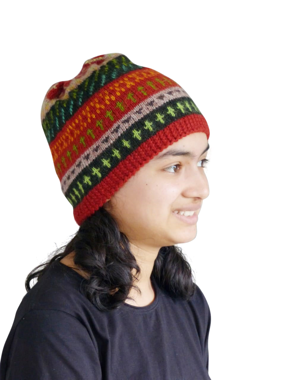 Mountain Mamta fleece-lined caps and mittens