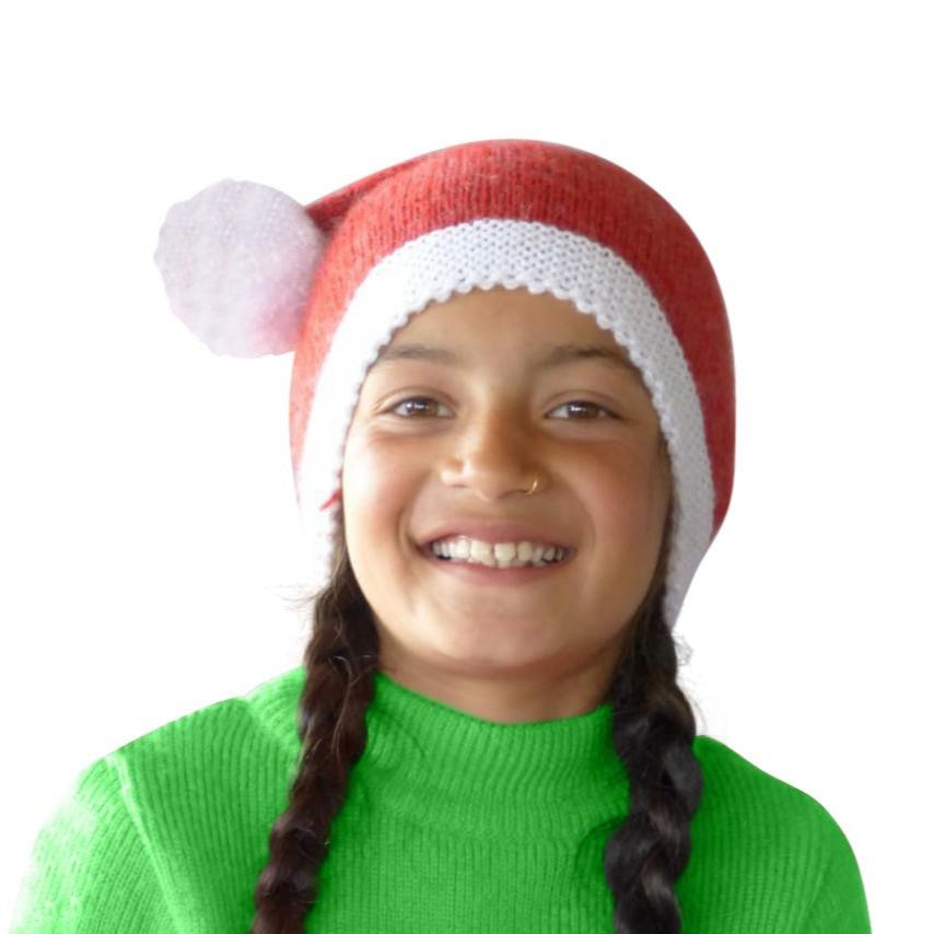 Santa Caps and Fleece Lined Mittens