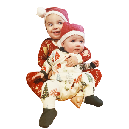 Santa Caps and Fleece Lined Mittens