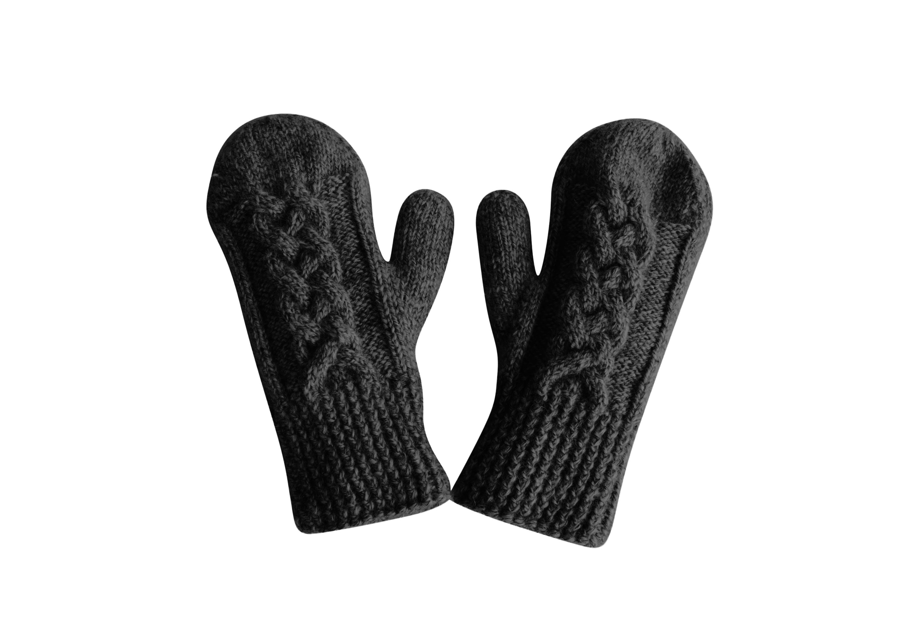 Cable Mittens