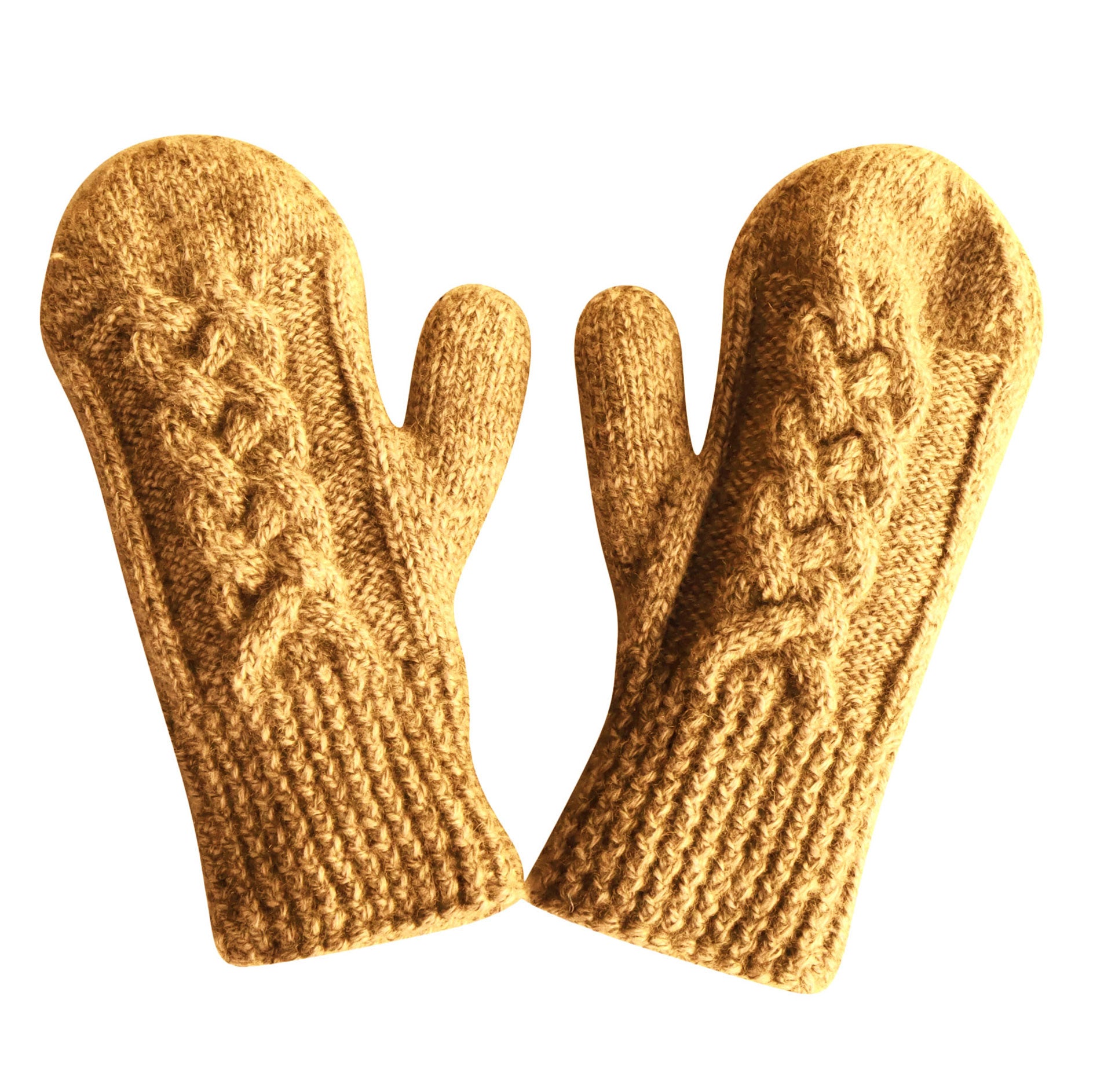 Cable Mittens