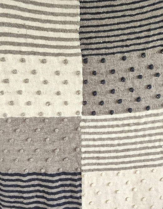 Merino Popcorn Lap Throws