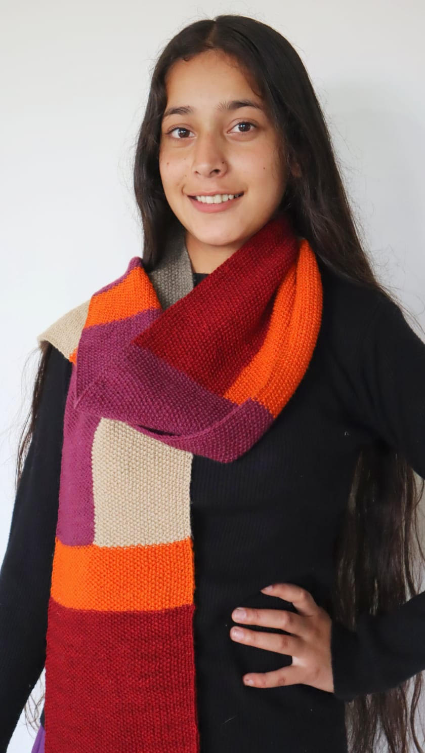 Abstract Millennial Scarf