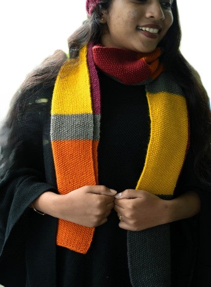 Abstract Millennial Scarf