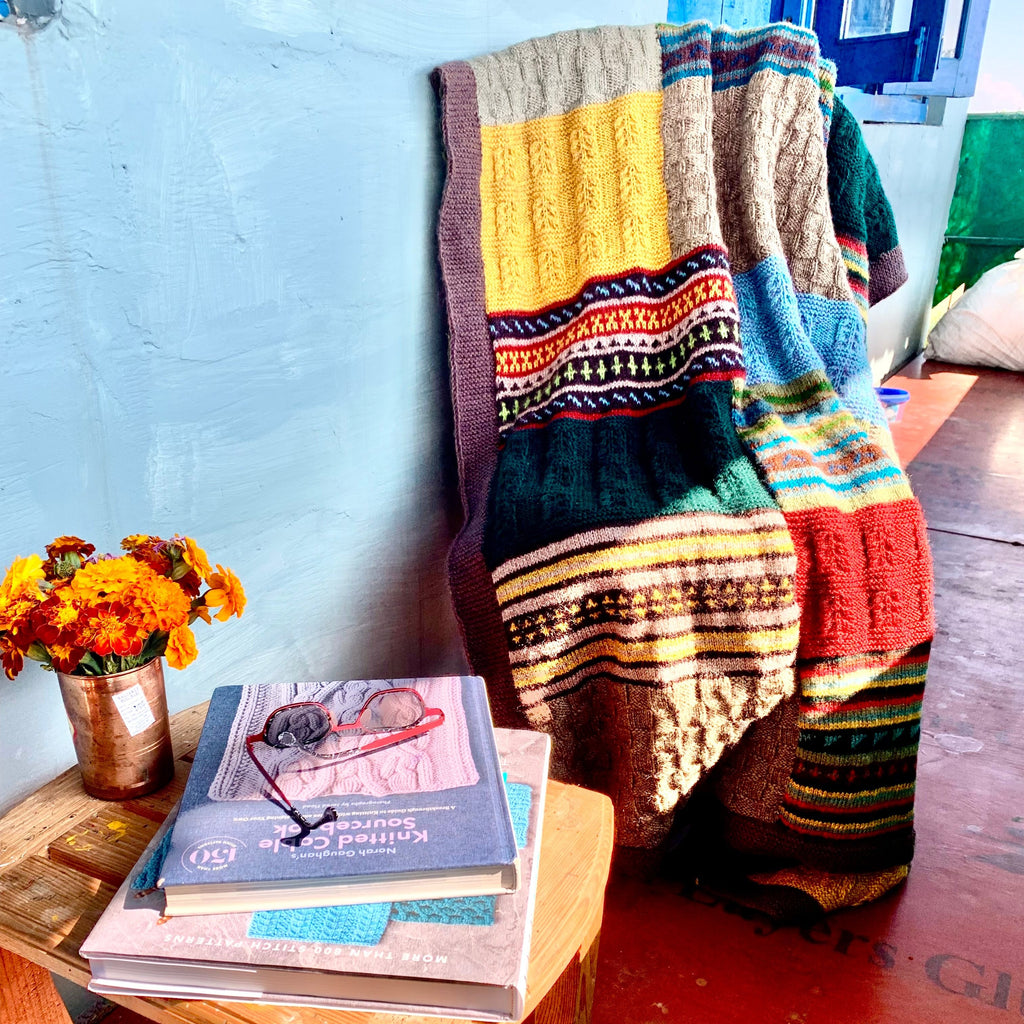 Patchwork Blankets Fleece Lined Himalayan Naari Patchwork blankets fleece lined himalayan naari